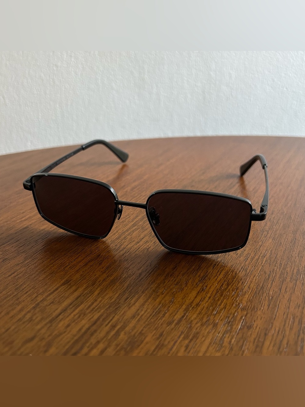 Massimo Dutti Black Rectangular Sunglasses